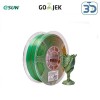 eSUN Silk Mystic 3D Filament Shiny Three Colors 3D Print Neat Winding - Gold Green Black